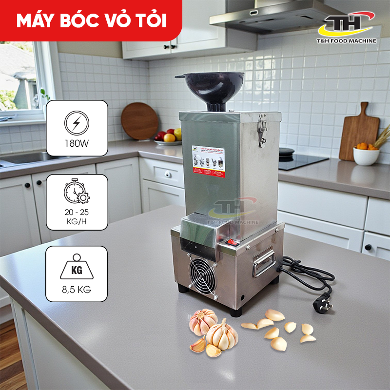 Máy Bóc Vỏ Tỏi Mini